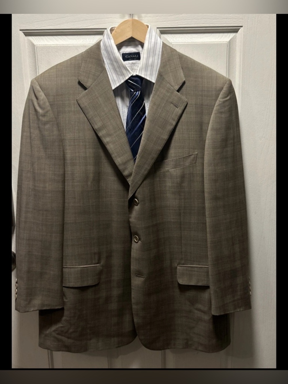 Ermenegildo Zegna Sportcoat 46R EU56 Trofeo Prince of Wales Glen Plaid Wool